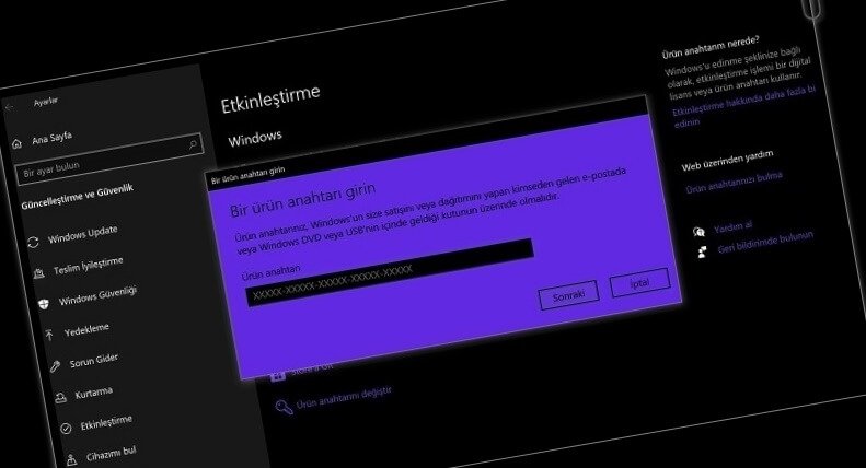 0xc004f074 kodlu windows 10 etkinlestirme hatasi 2