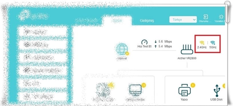 2.4 GHz ile 5 GHz Arasındaki Farklar Nelerdir? Modemde 5 GHz Nasıl Açılır?