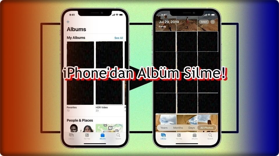 5 Adımda iPhone'dan Albüm Silme!