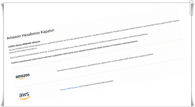3 Adımda Amazon Hesabı Kapatma Nasıl Yapılır?