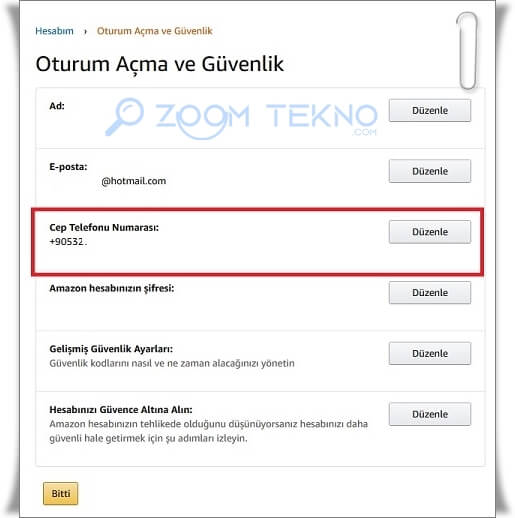 Amazon Prime Telefon Numarası Sorunu Nasıl Çözülür?