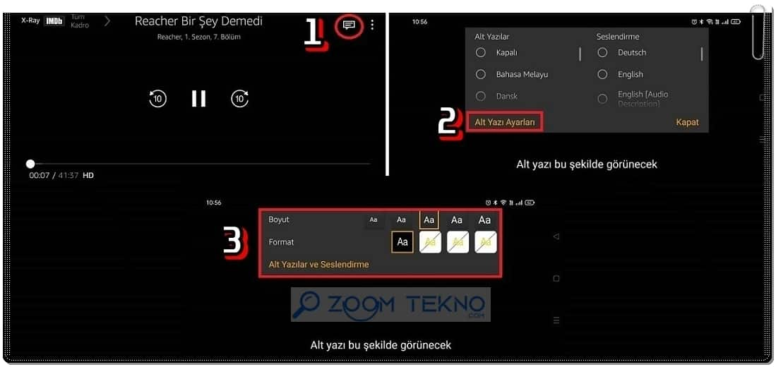 Amazon Prime Video Altyazı Ayarı Nasıl Yapılır?