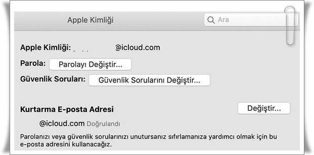 Apple Kimliğini Nasıl Sıfırlarım?