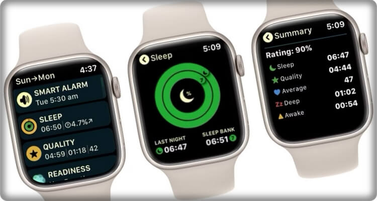 Apple Watch uyku uygulaması