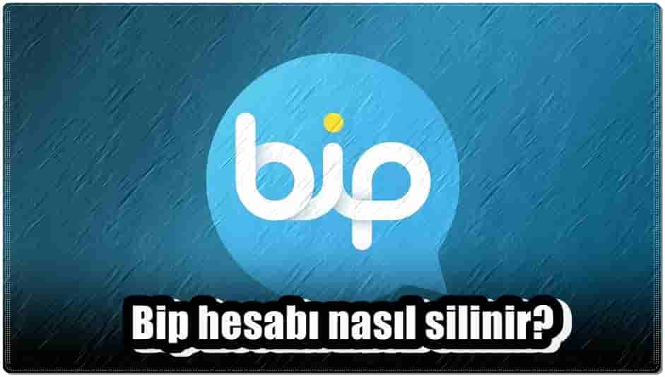 Bip Hesabını Silme