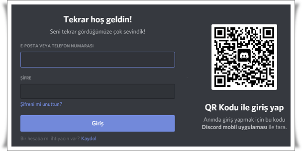 Discord Giriş Nasıl Yapılır?