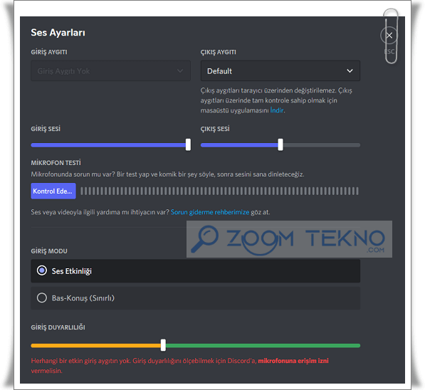 Discord Ses Sorunu Nasıl Düzeltilir?