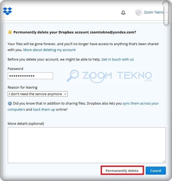 4 Adımda Dropbox Hesabı Nasıl Silinir?