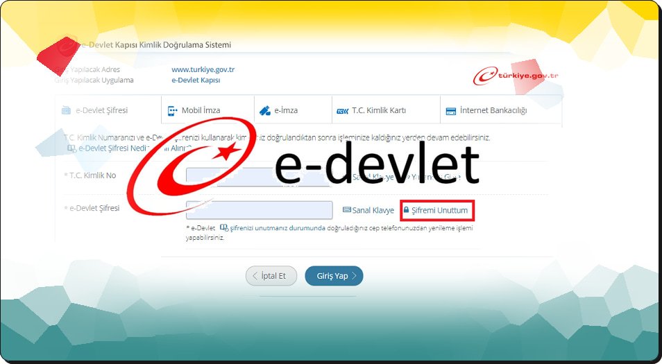 5 Adımda e-Devlet Şifresini Değiştirme!