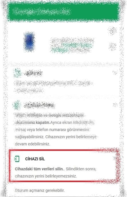 ekrani acilmayan telefon formatlama 1