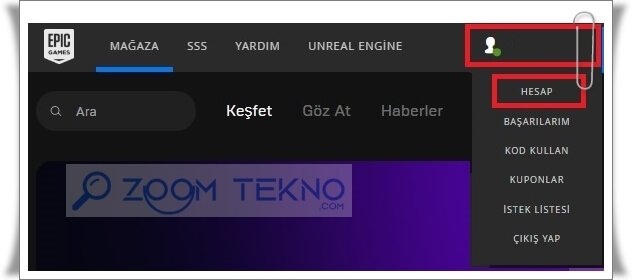 Epic Games şifresi nasıl değiştirilir?