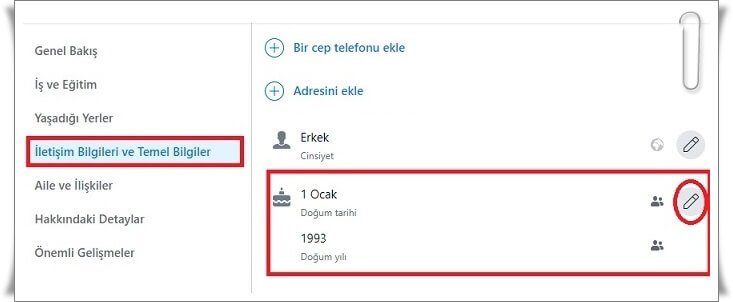 Facebook Doğum Tarihi Nasıl Değiştirilir?