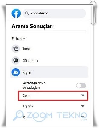 Facebook Kişi Araması Nasıl Yapılır?