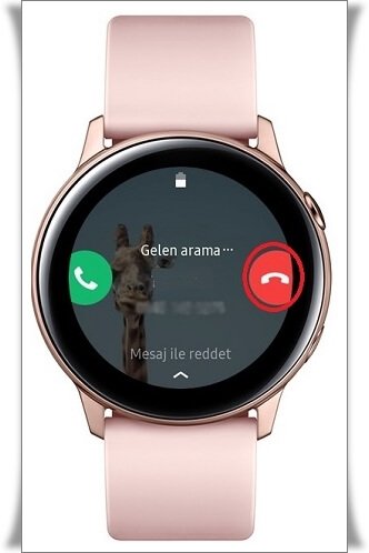Galaxy Watch Saatlerde Telefon Görüşmesi Özelliği Var mı?