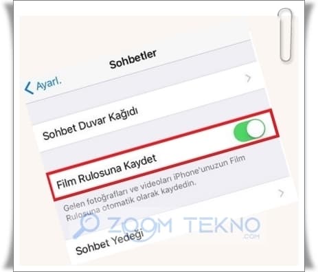 Whatsapp'a Gelen Fotoğrafları Galeriye Kaydetme