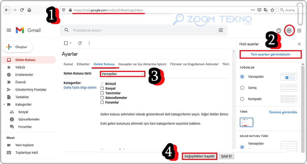 Gmail Gelen Kutusu Nerede Bulunur?