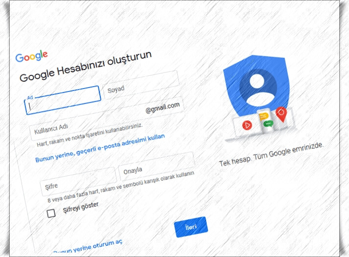 Gmail Hesabı Nasıl Oluşturulur?