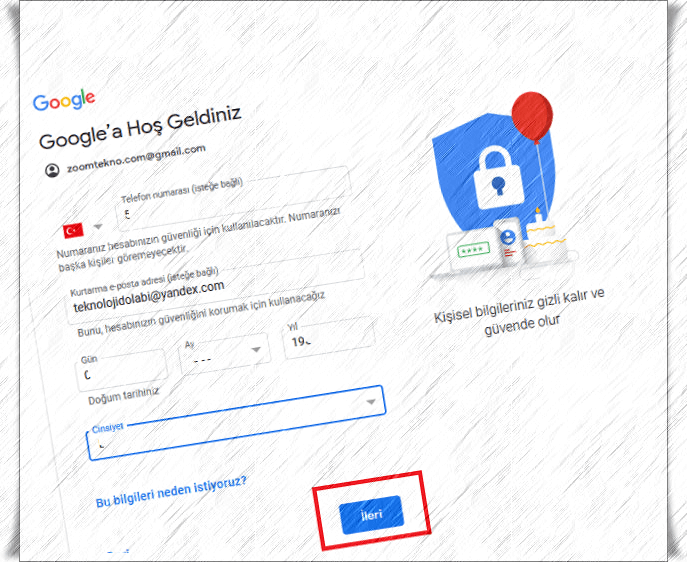 Gmail Hesabı Nasıl Oluşturulur?