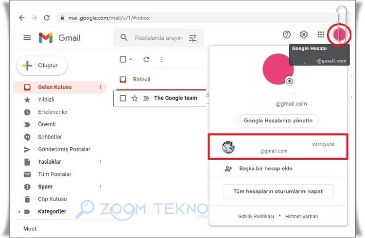 Gmail İkinci Hesap Nasıl Açılır?