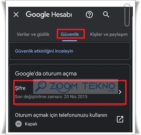 Gmail Şifresi Nasıl Değiştirilir?