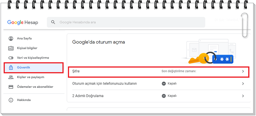 Gmail Şifresi Nasıl Değiştirilir?