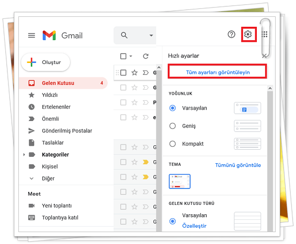 GMail'de Yolladığım Maili Nasıl Geri Alırım?