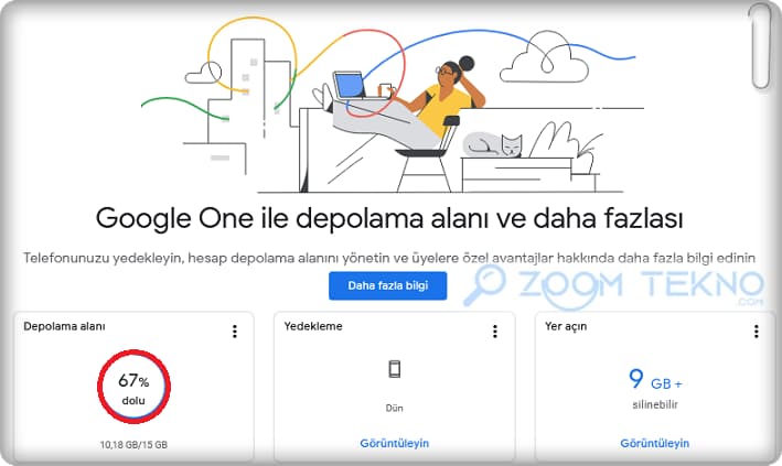 Google Depolama Alanı Nasıl Görülür?