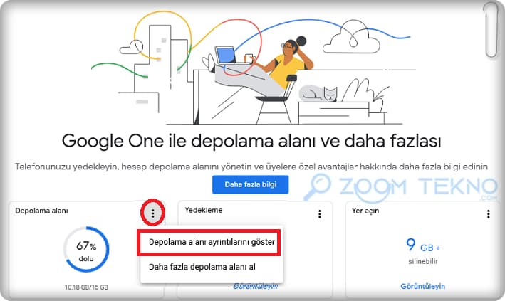 Google Depolama Alanı Nasıl Görülür?