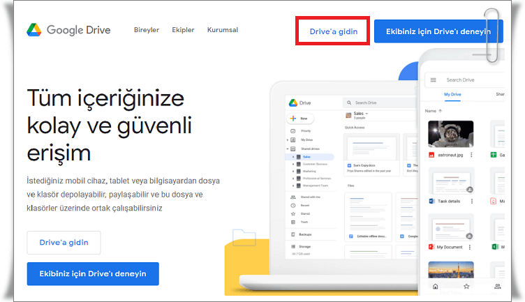 Google Drive Giriş Nasıl Yapılır?