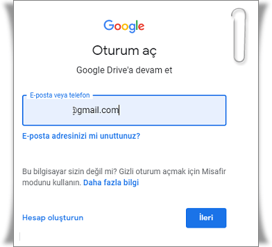 Google Drive Giriş Nasıl Yapılır?