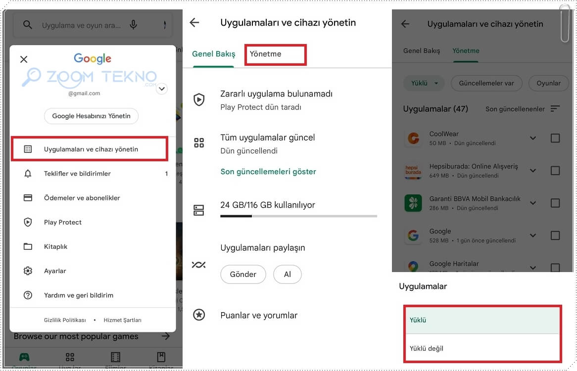 Google Play Store Arama Geçmişi Nasıl Silinir?