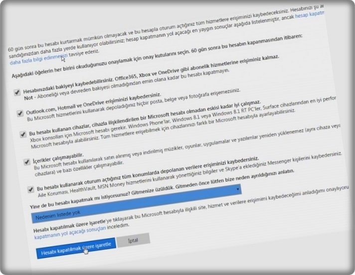 5 Adımda Hotmail Hesap Silme, Kalıcı Hesap Kapatma!