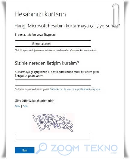 Hotmail Şifresi Nasıl Değiştirilir?