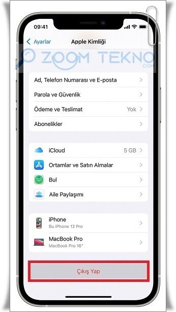 iCloud Hesabı Nasıl Silinir?