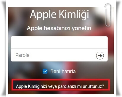 icloud sifre sifirlama icloud password reset 1