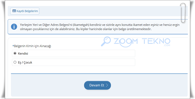 Muhtarlıktan yada e-Devlet üzerinden İkametgah Belgesi Nasıl Alınır?