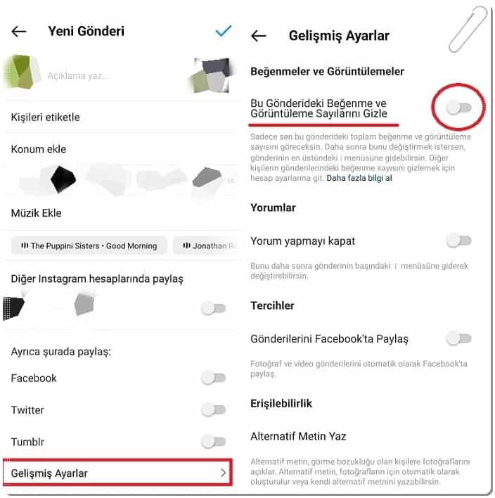 Instagram Beğeni Sayısını Gizleme