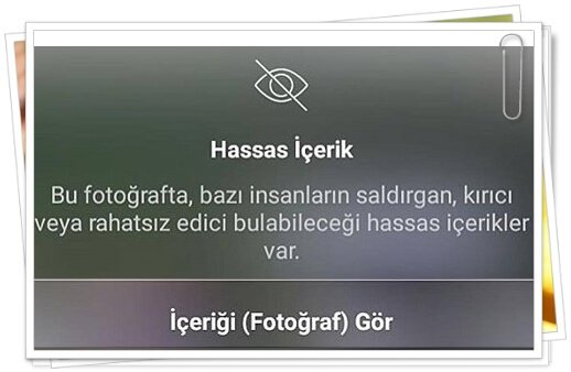 Instagram Hassas İçerik Ne Demek?