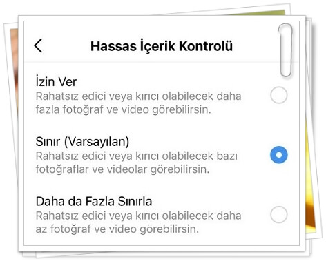 Instagram Hassas İçerik Ne Demek?