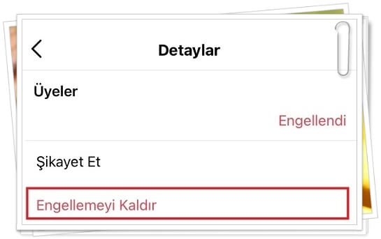 Instagram Kullanıcı Engeli Nasıl Kaldırılır?