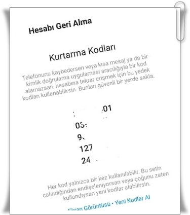 Instagram Kurtarma Kodu ile Giriş Nasıl Yapılır?