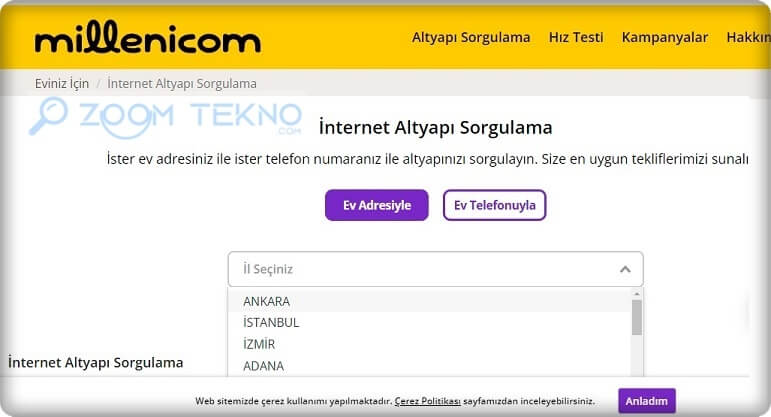 3 Adımda İnternet Altyapısı Nasıl Sorgulanır?