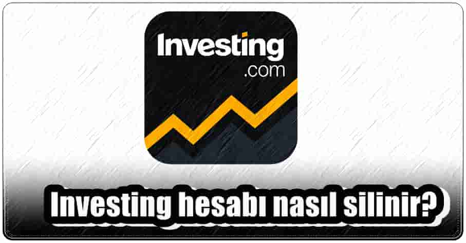 Investing Hesabını Silme