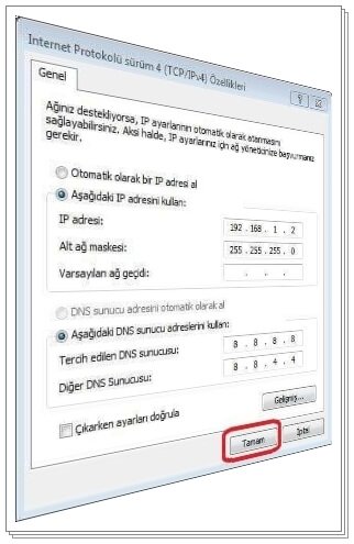 ip adresi degistirme4