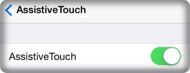 iPhone AssistiveTouch Açma