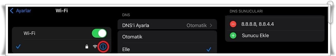 IOS DNS Ayarları Nasıl Yapılır? (iPhone DNS Değiştirme)