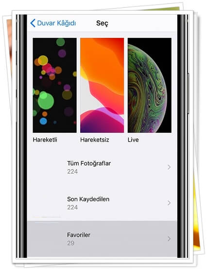 iphone duvar kagidi degistirme 2