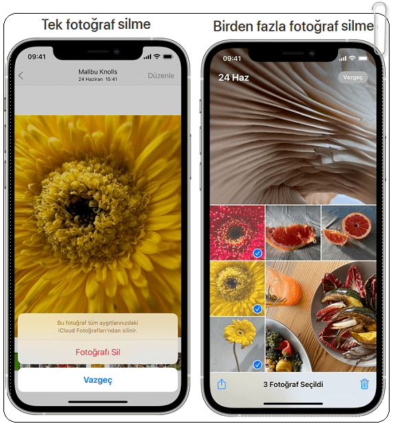 iPhone Fotoğraflarını Silmenin En Kolay Yolu!