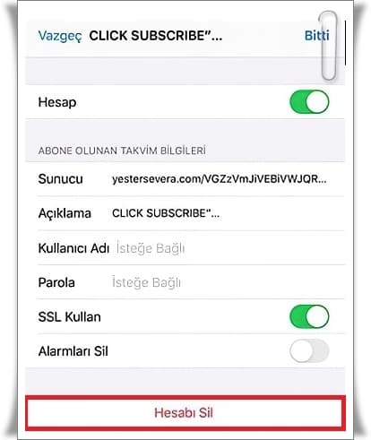 iPhone Takvim Virüsü Nasıl Temizlenir?