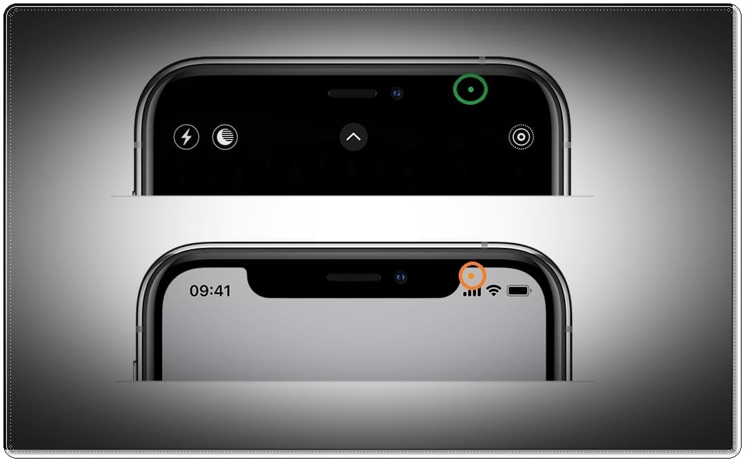 iPhone Turuncu Nokta ve Yeşil Nokta Ne İşe Yarıyor?